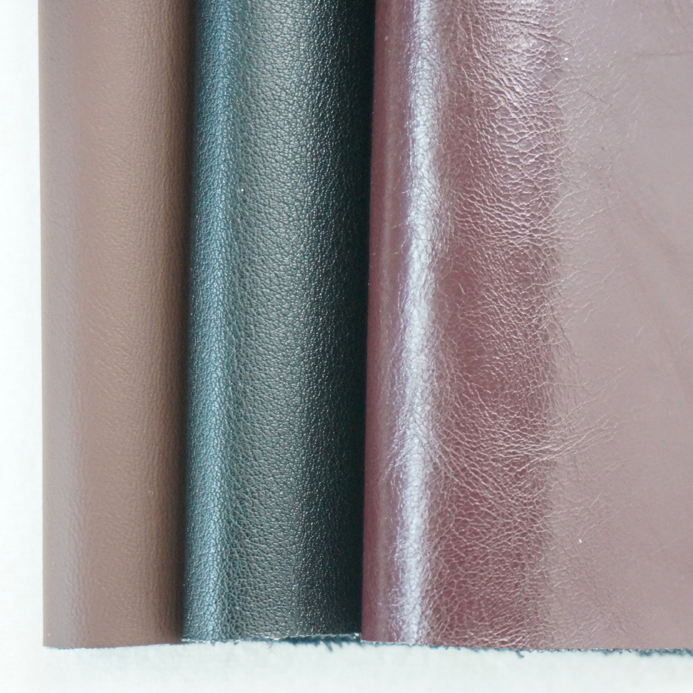 Multiple color options of eco-friendly antimicrobial upholstery leather
