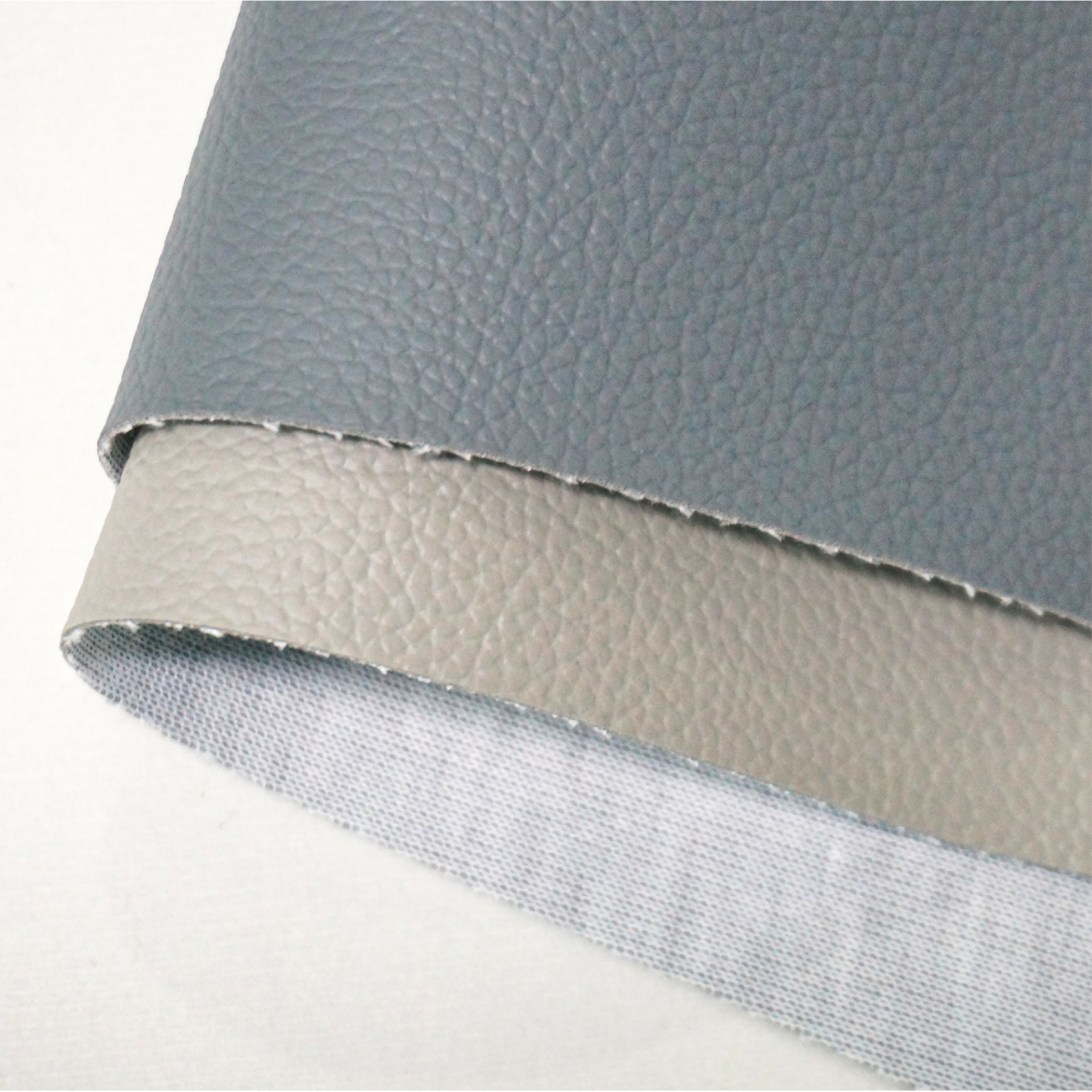 Automotive upholstery synthetic leather rolls showcasing color consistency