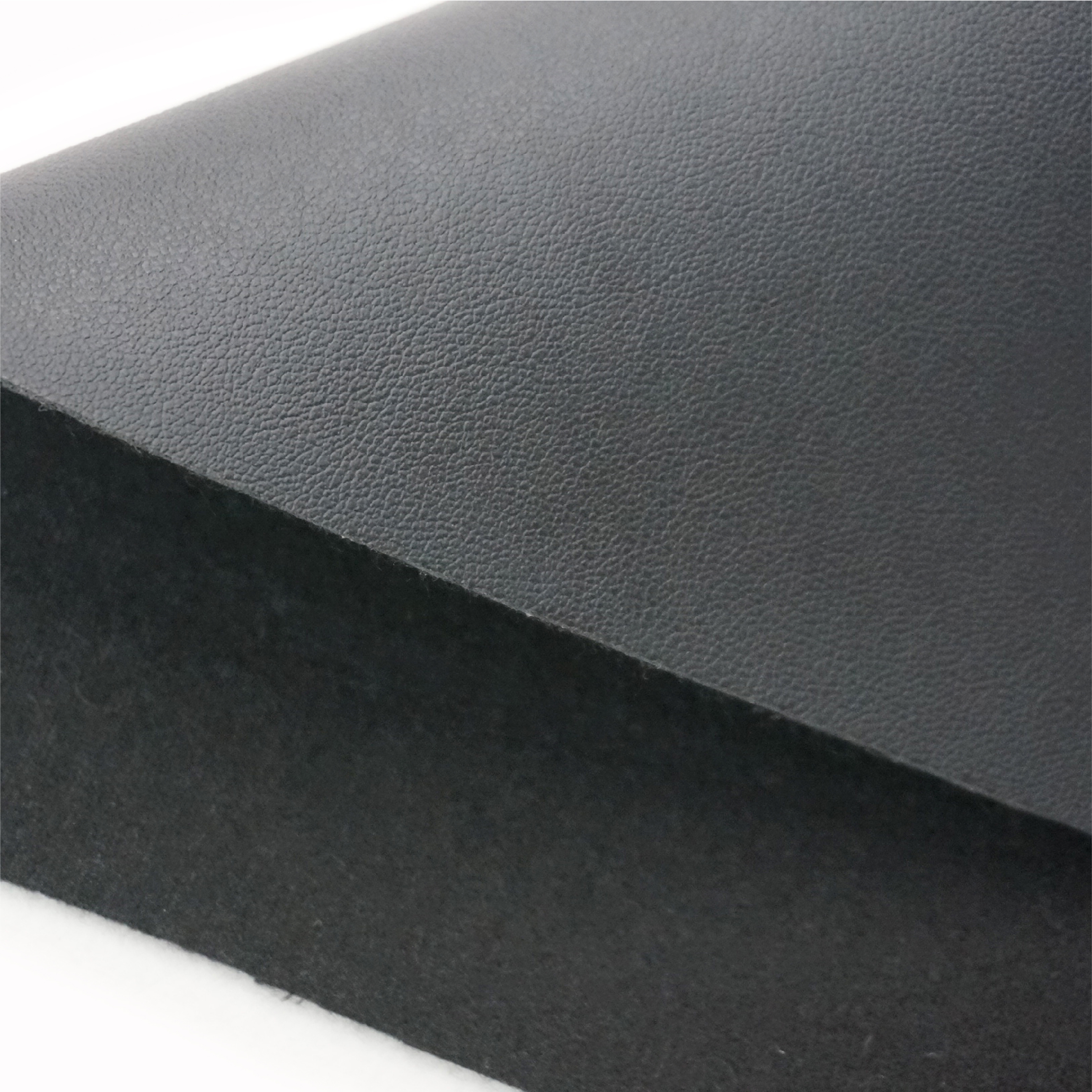 Automotive leather grain texture and backing options