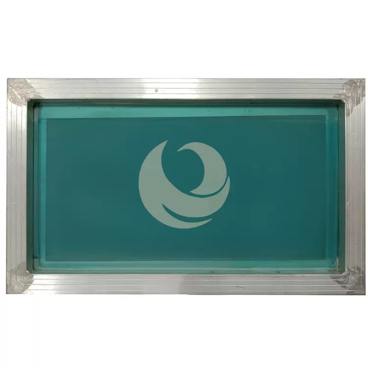 Custom-sized curved and flat screen printing mesh plate production