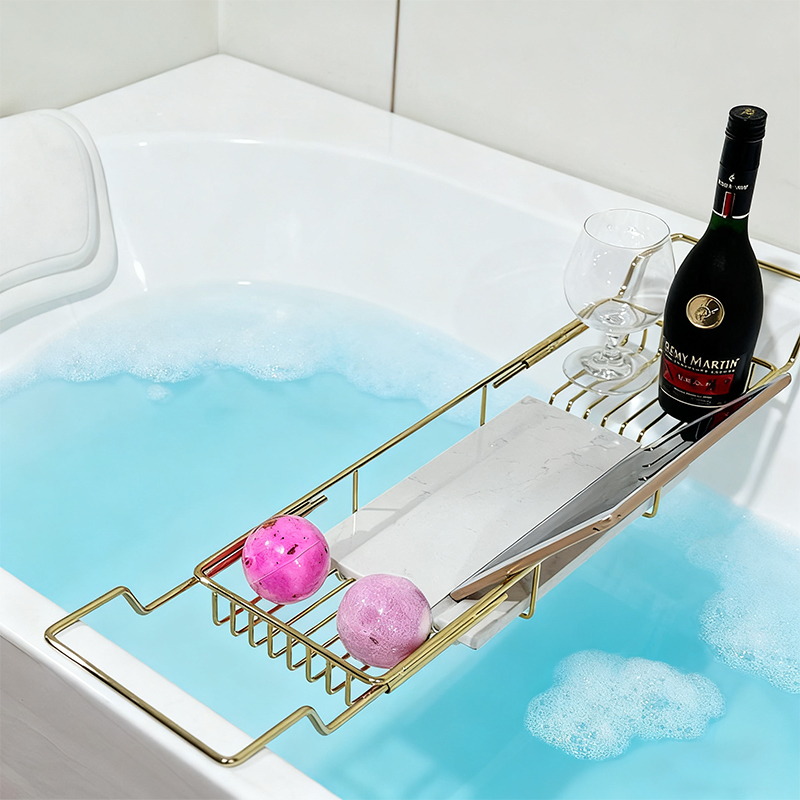 Bathtub caddy product inspection and transport packaging reference