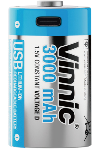 Vinnic USB rechargeable battery product