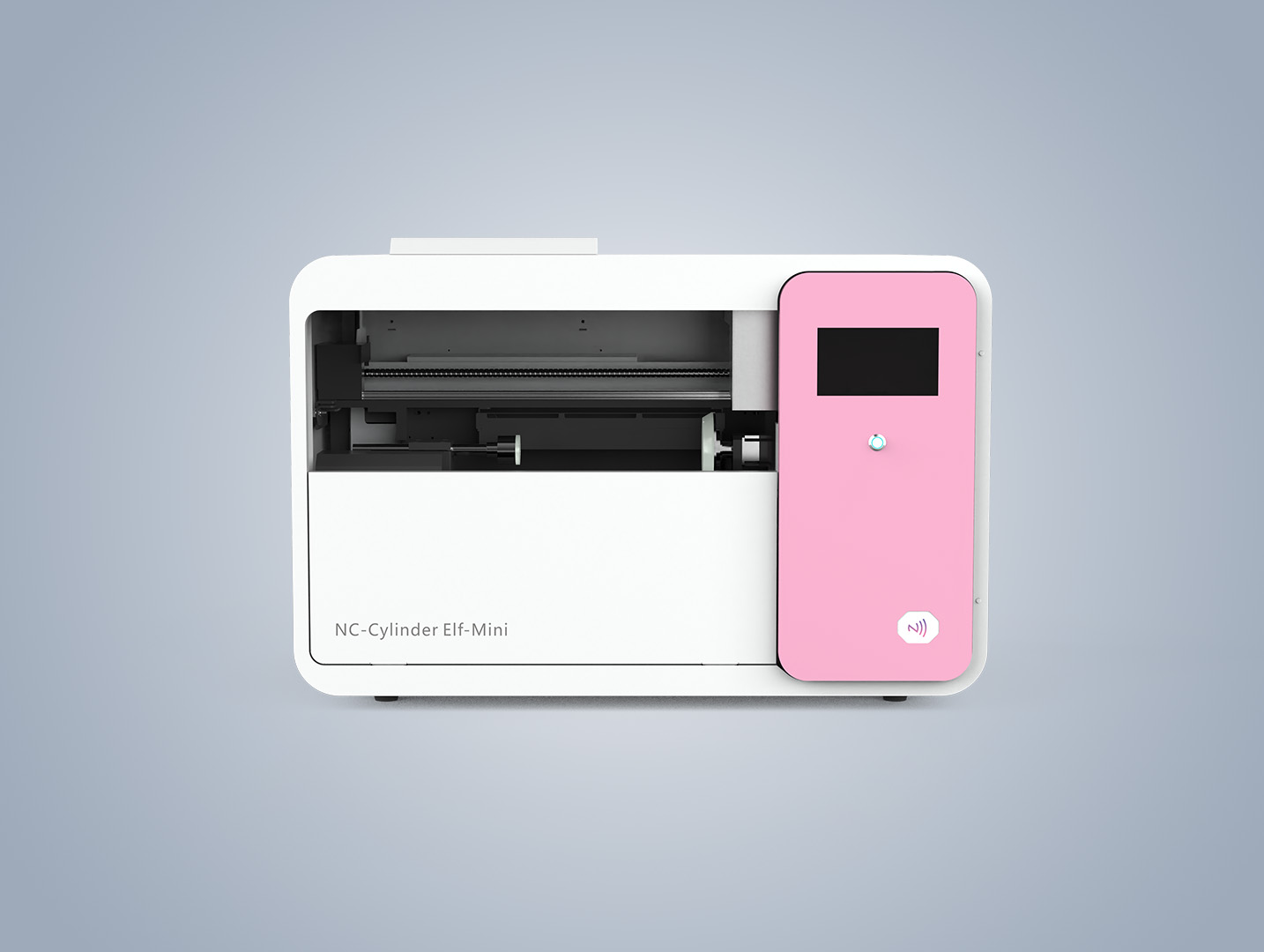 Desktop UV printer components for customized cup printing