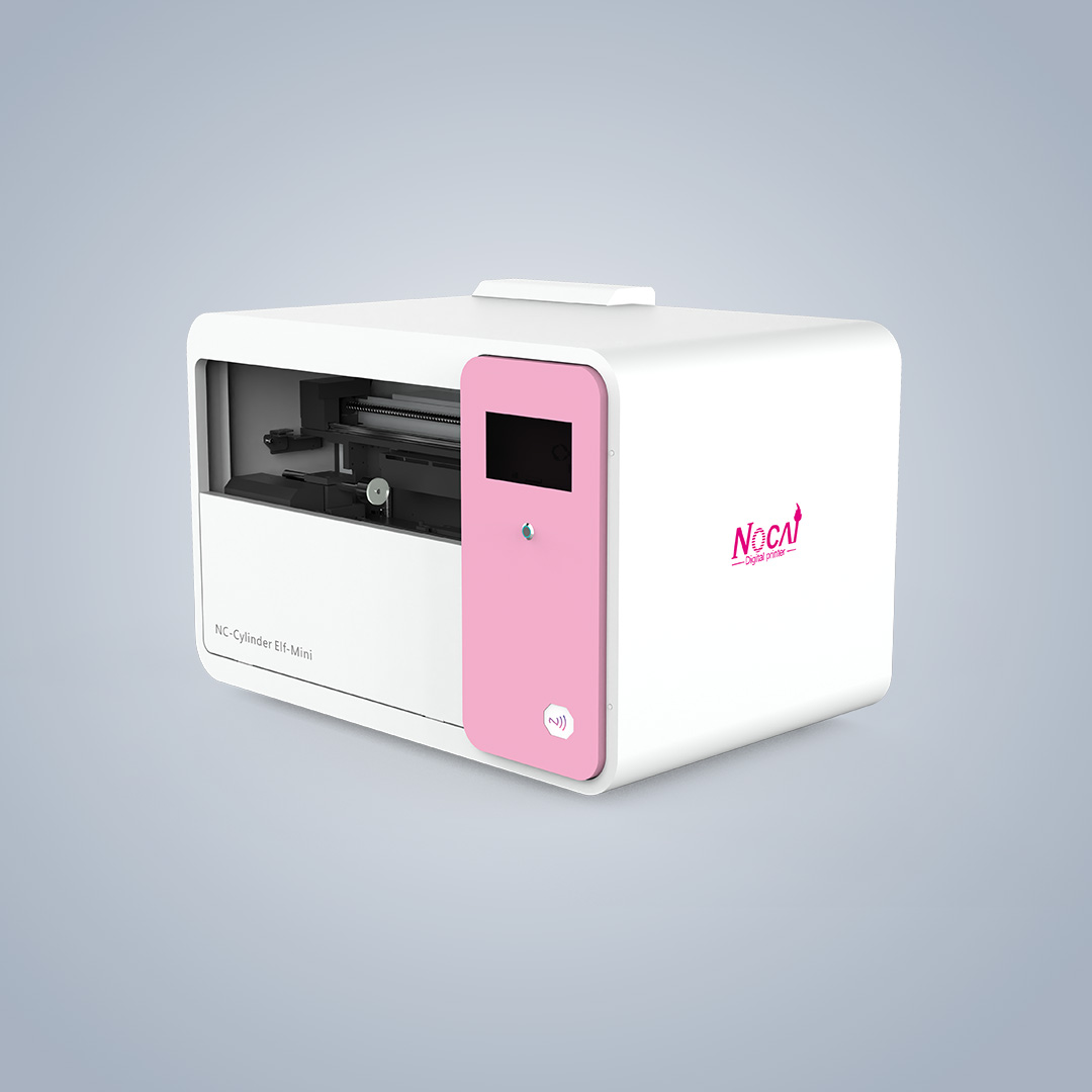360-degree rotary printing system for cylindrical cups and flasks