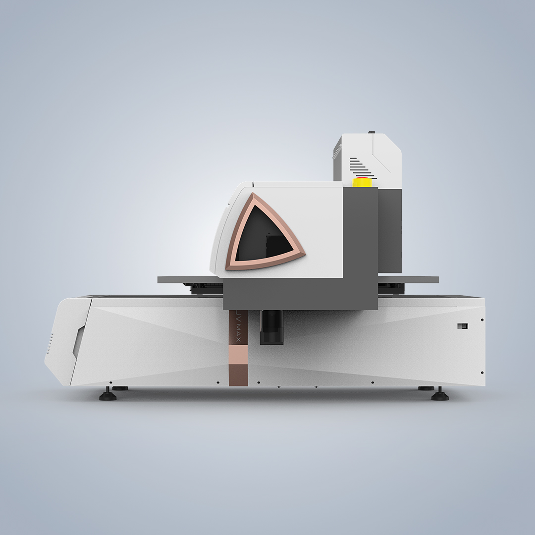 NC-UV0609MAX-II flatbed and rotary UV printing configuration