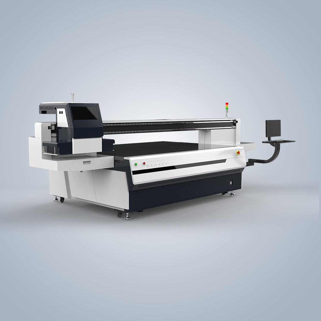 Visual positioning area of the NC-UV2513 large-format UV printer