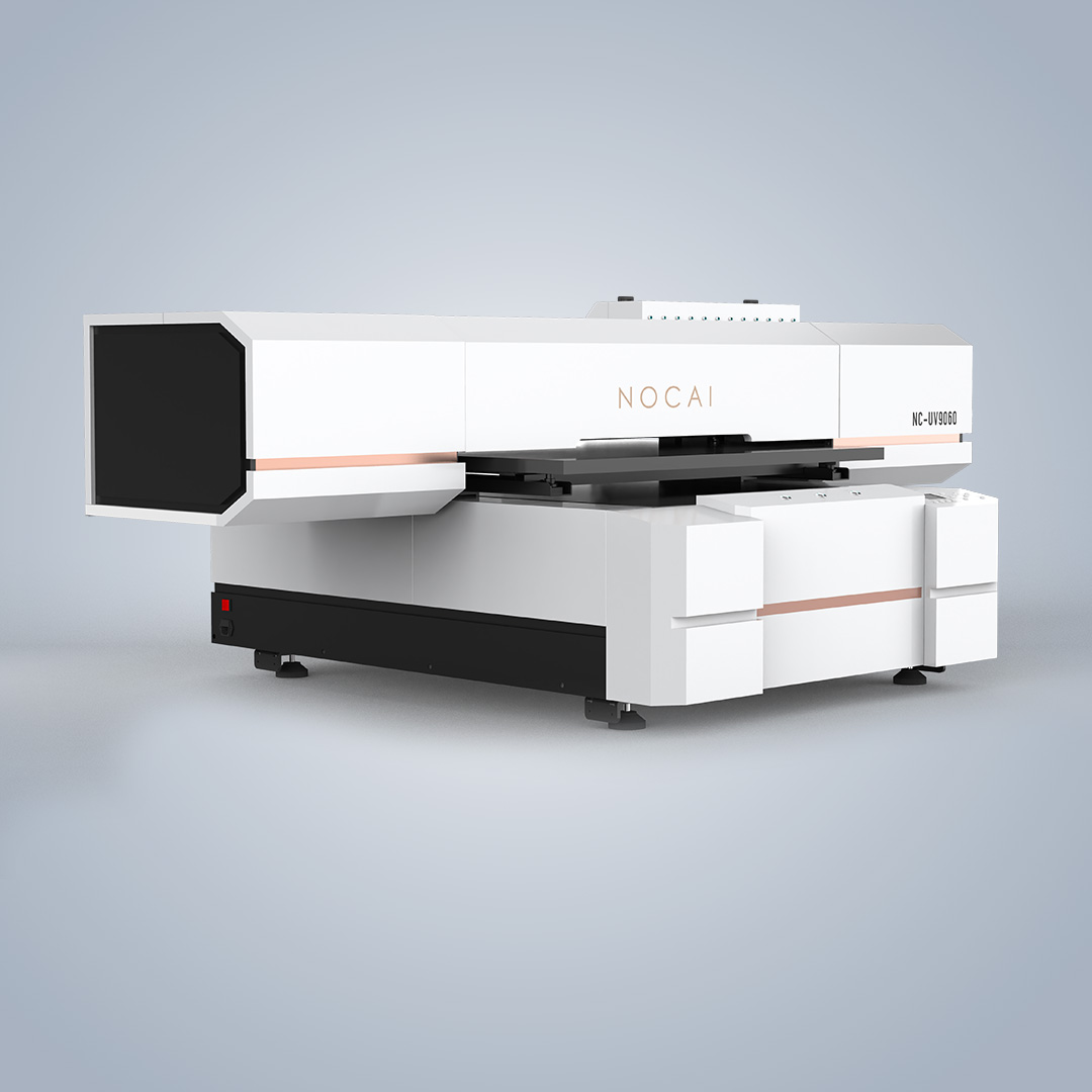 900x600mm platform of the NC-UV9060MAX UV flatbed printer