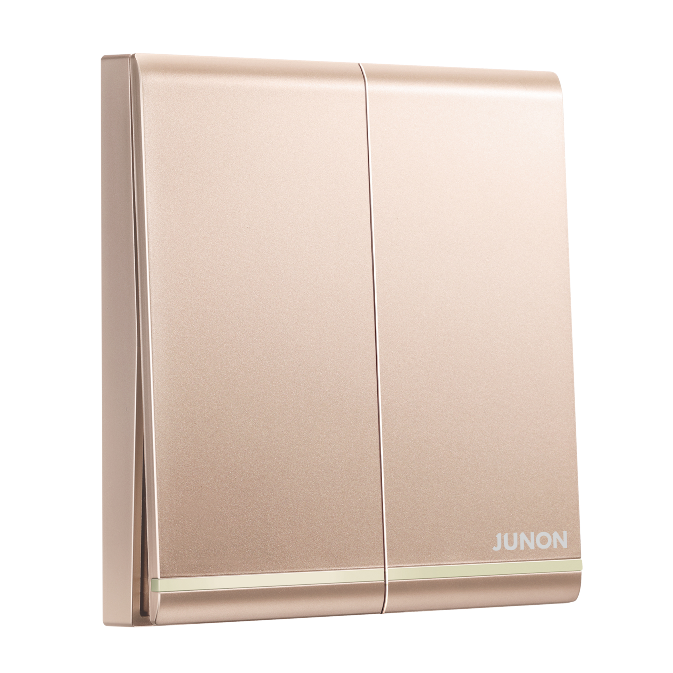 LJ series 2 gang one/two way frameless switch with premium finish