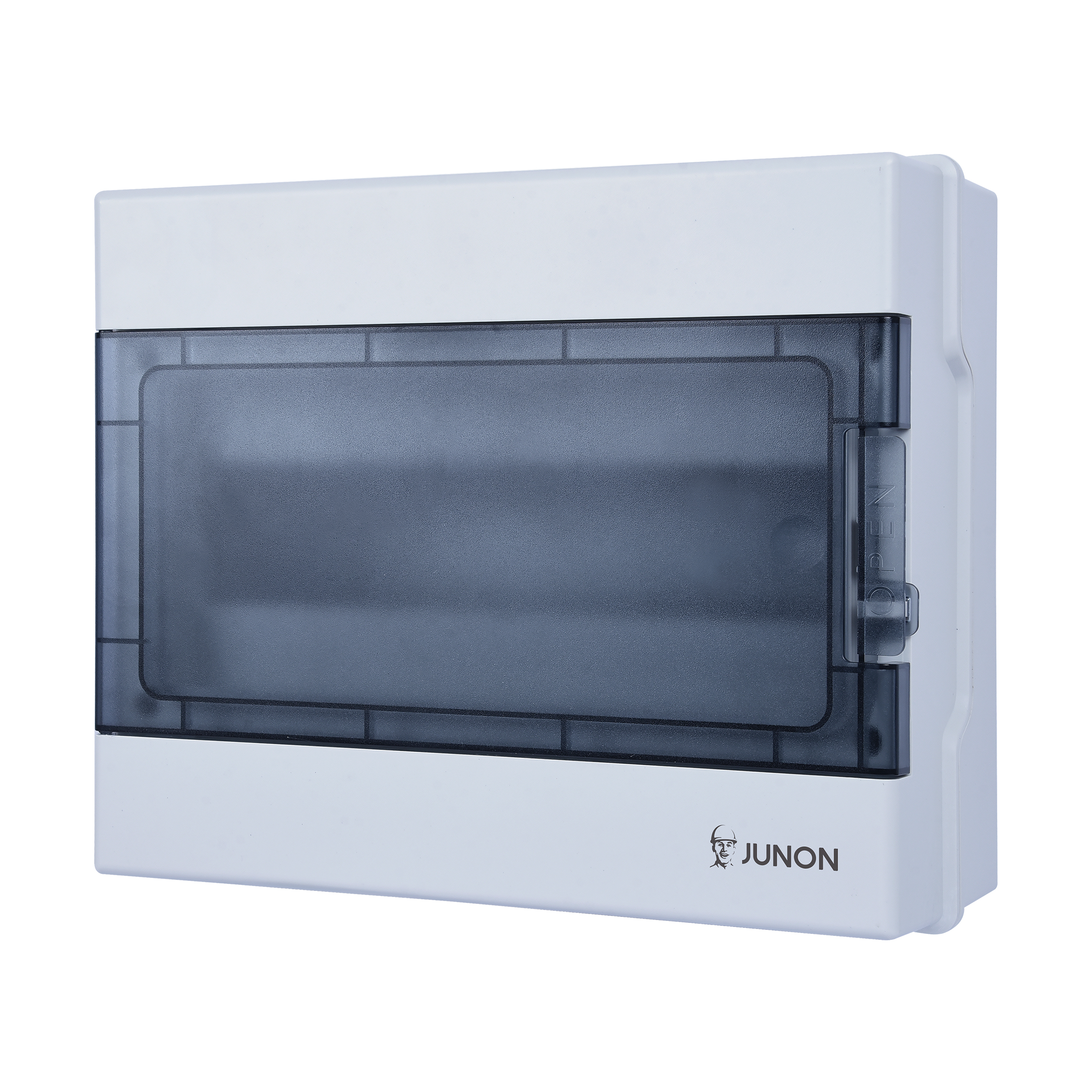 FS1 series IP65 waterproof 12-way distribution box with polycarbonate enclosure