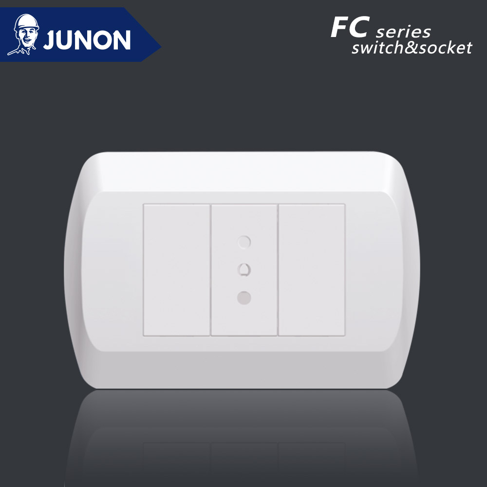 Brazil standard switch and socket installation detail