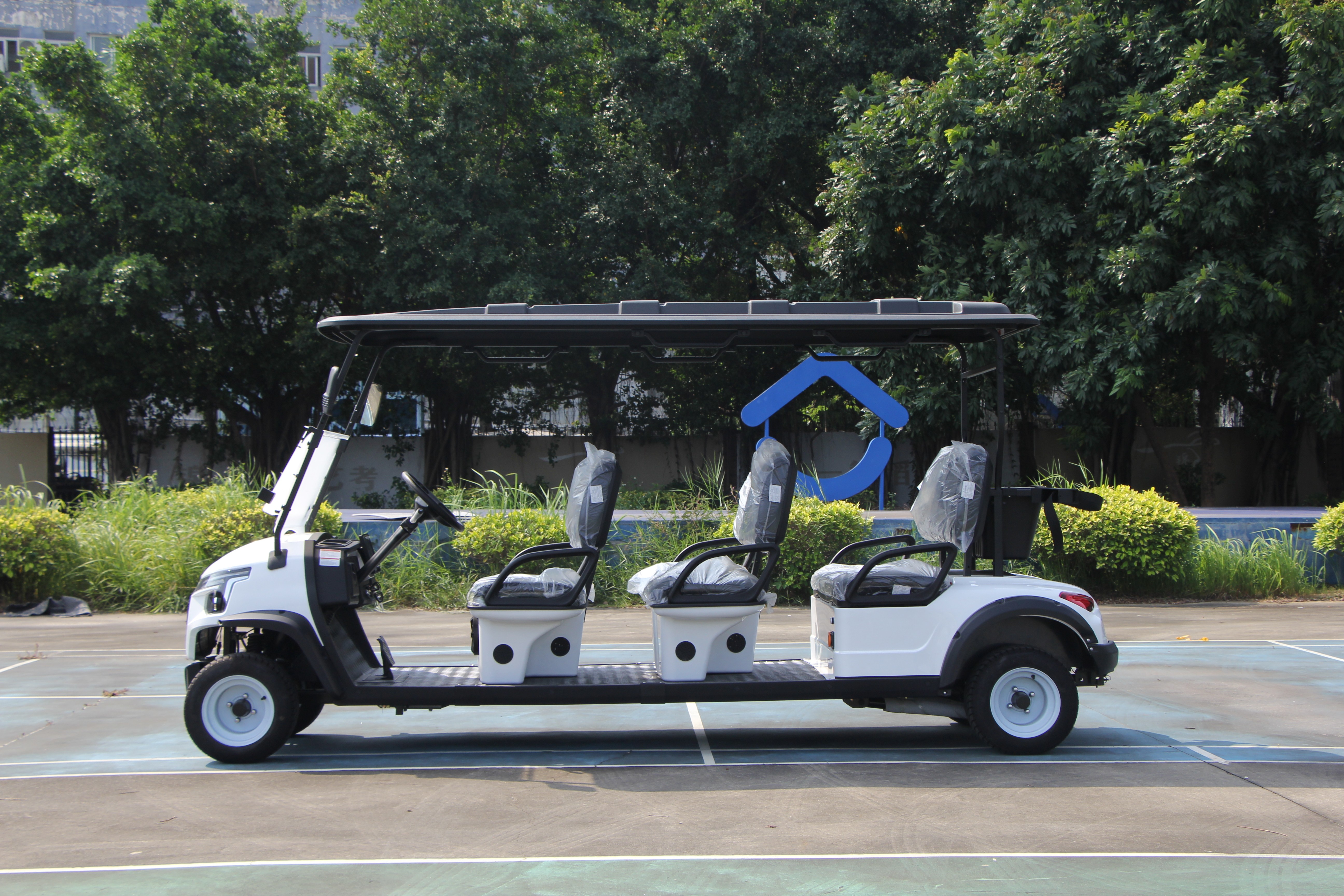 Electric golf carts from Langqing for controlled passenger mobility