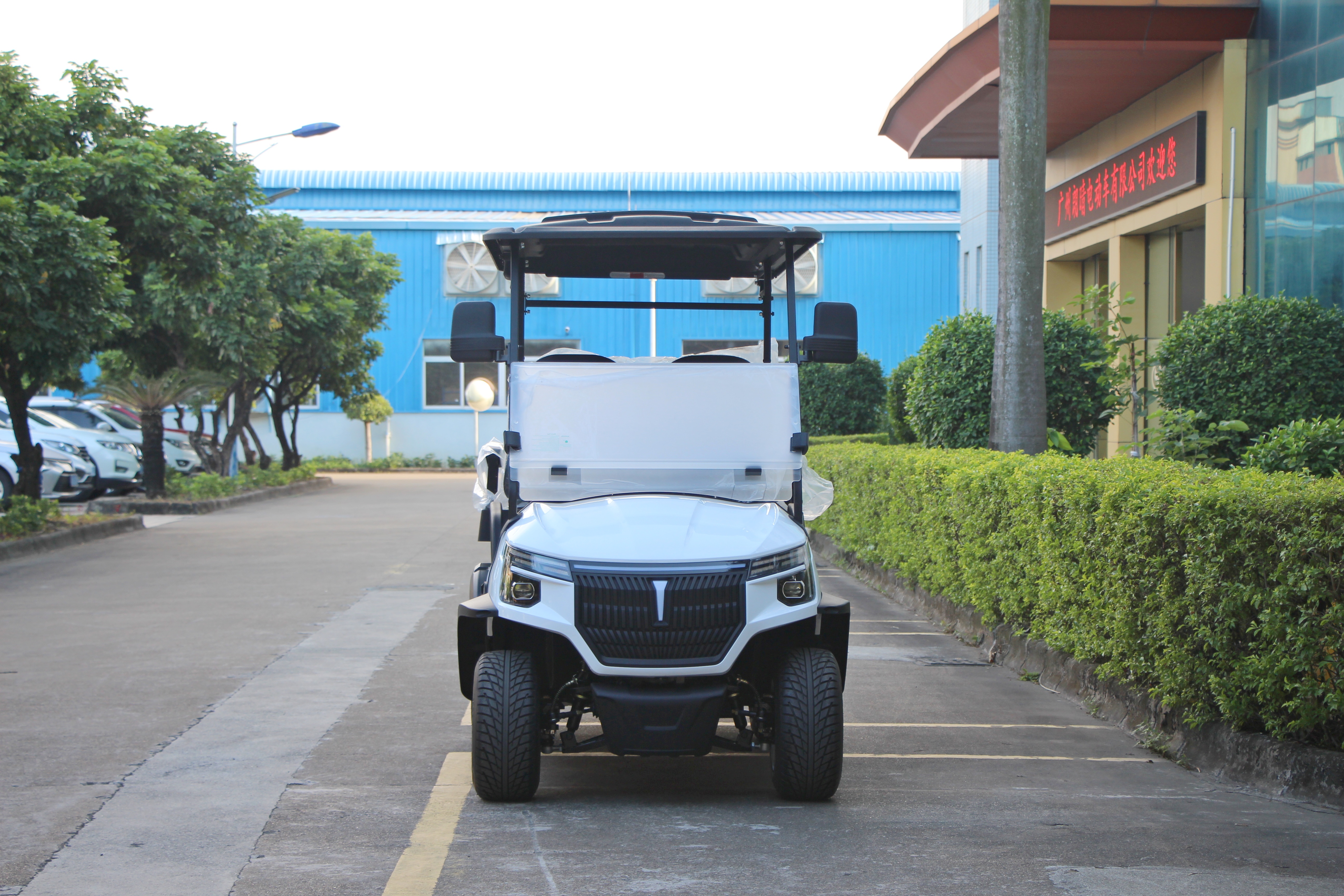 LQS023+2 electric golf cart body and chassis design