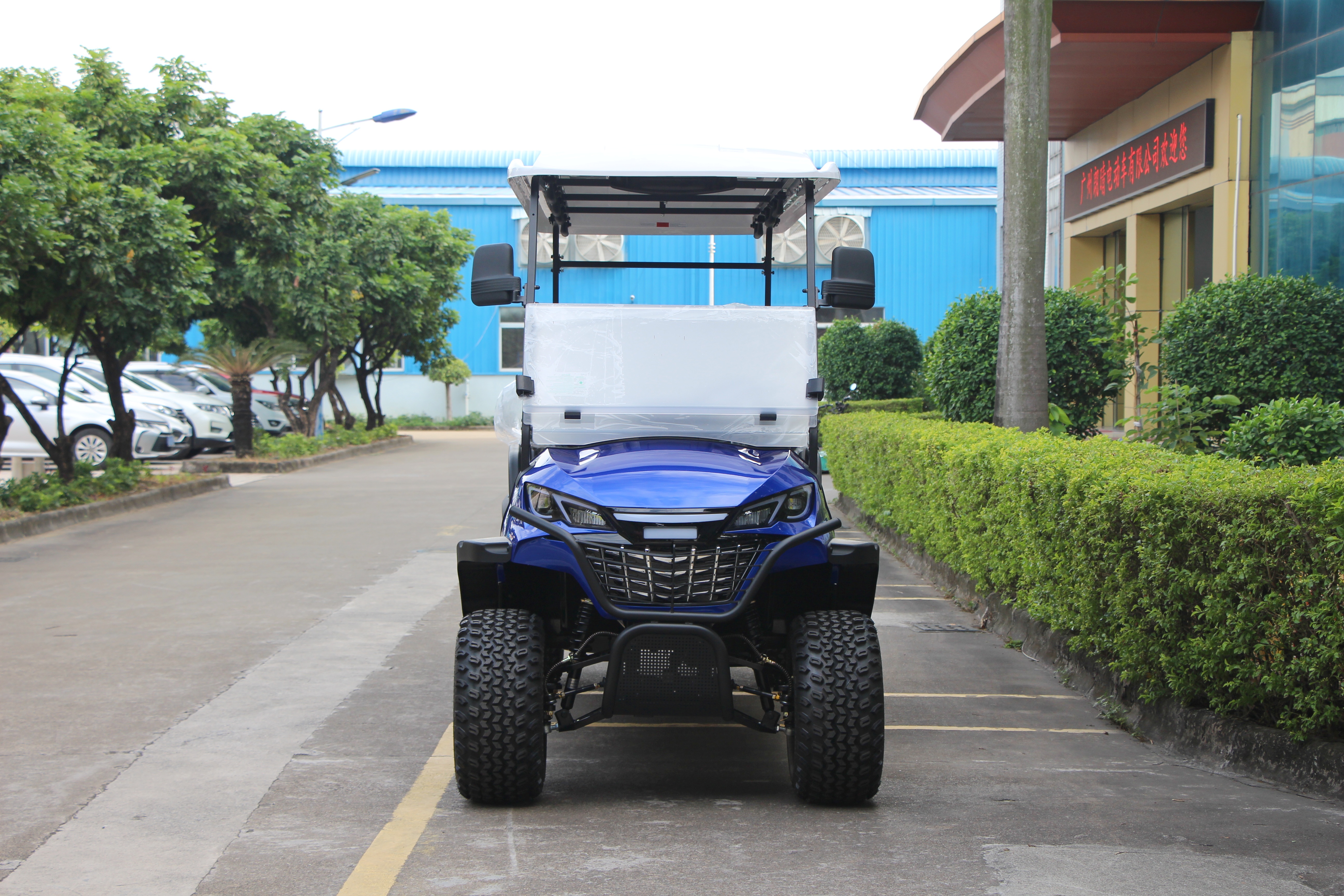 LQD061+2 electric golf cart exterior design