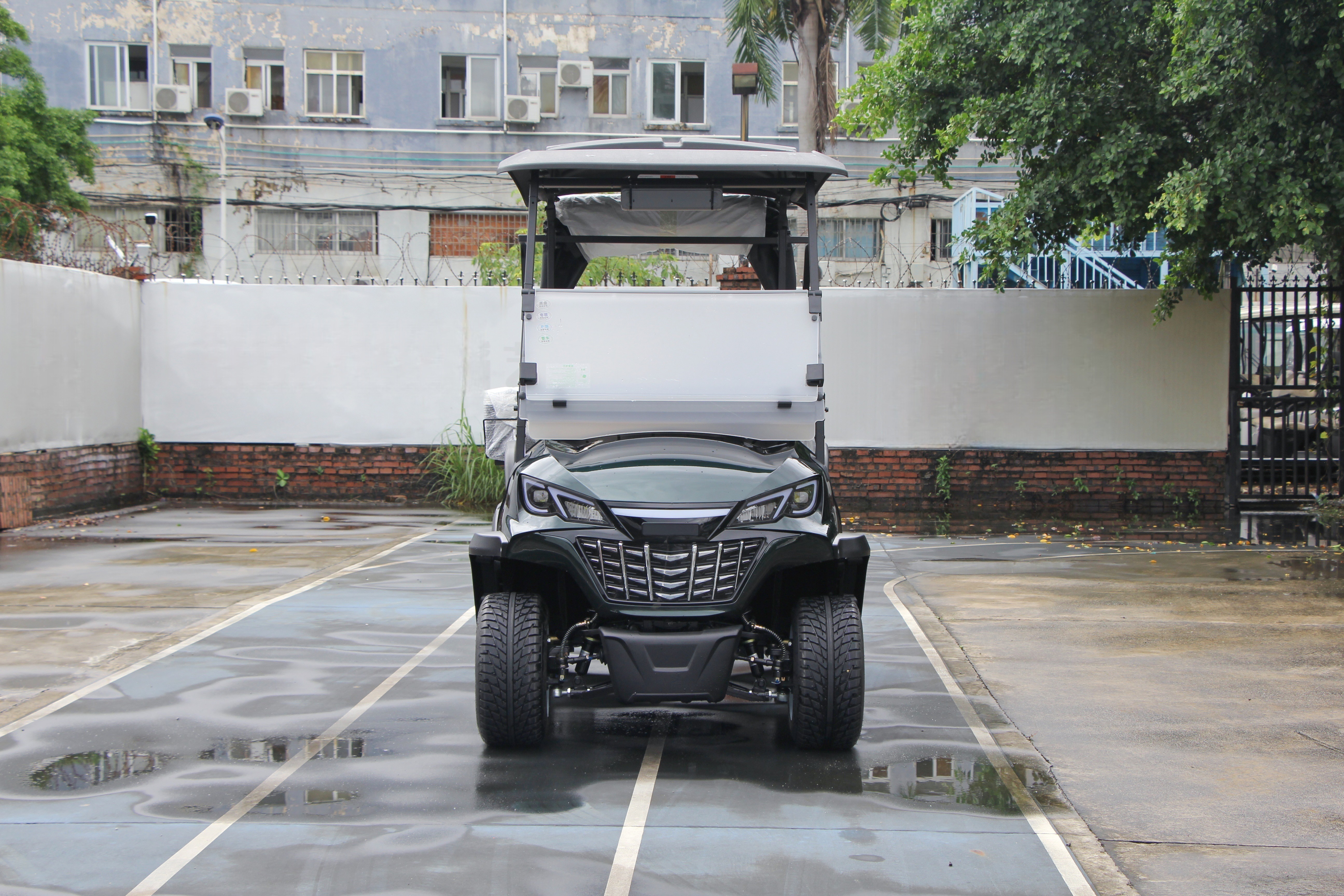 LQS021 electric golf cart body and utility configuration