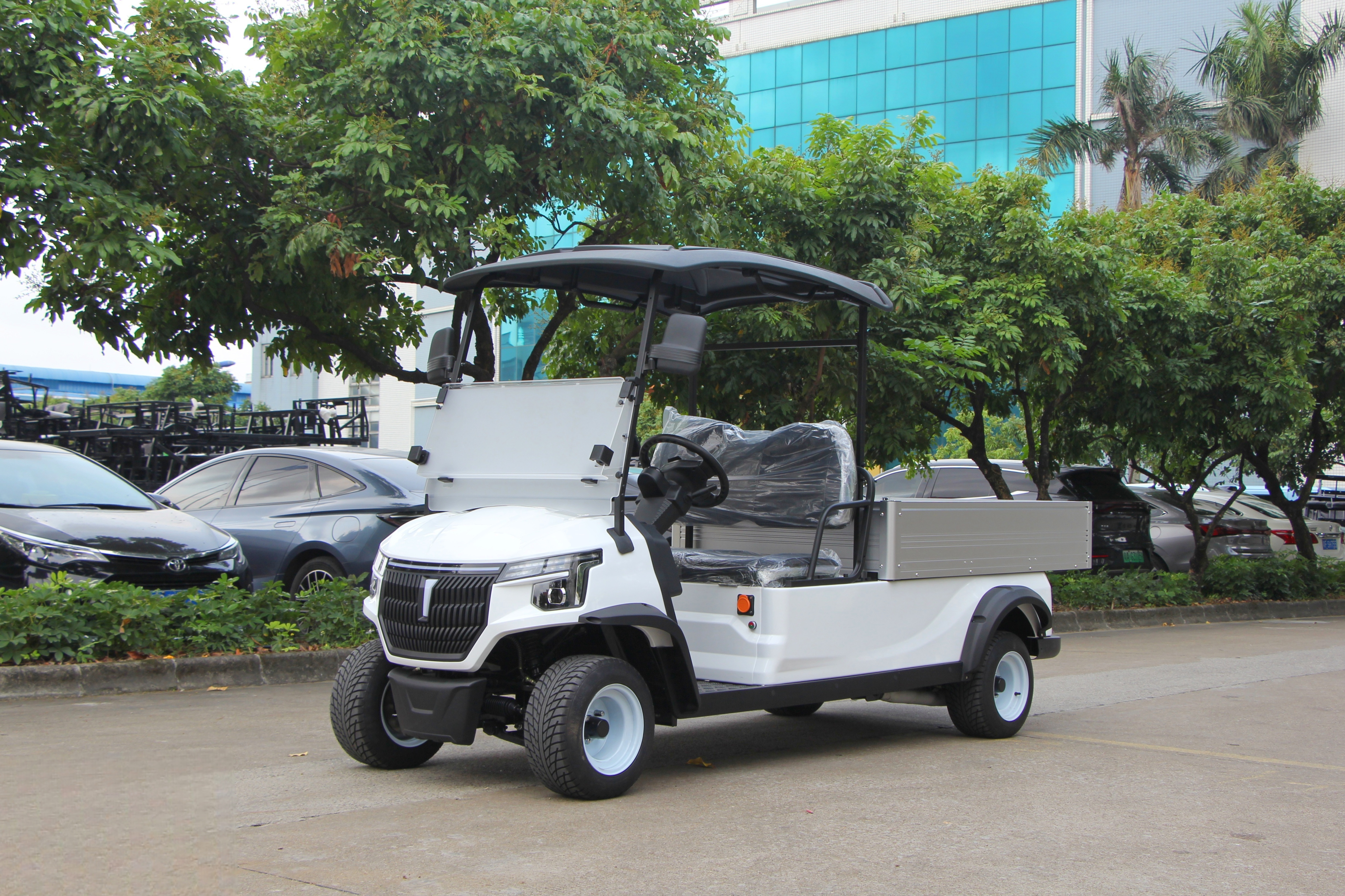 LQSF023B electric mini truck product image for vehicle inspection