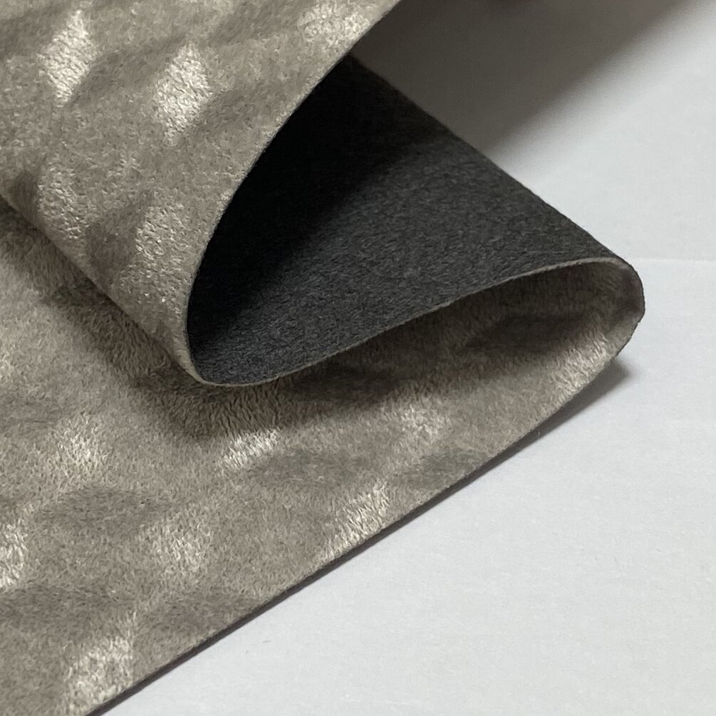 Color fastness and texture testing on flocking fabric