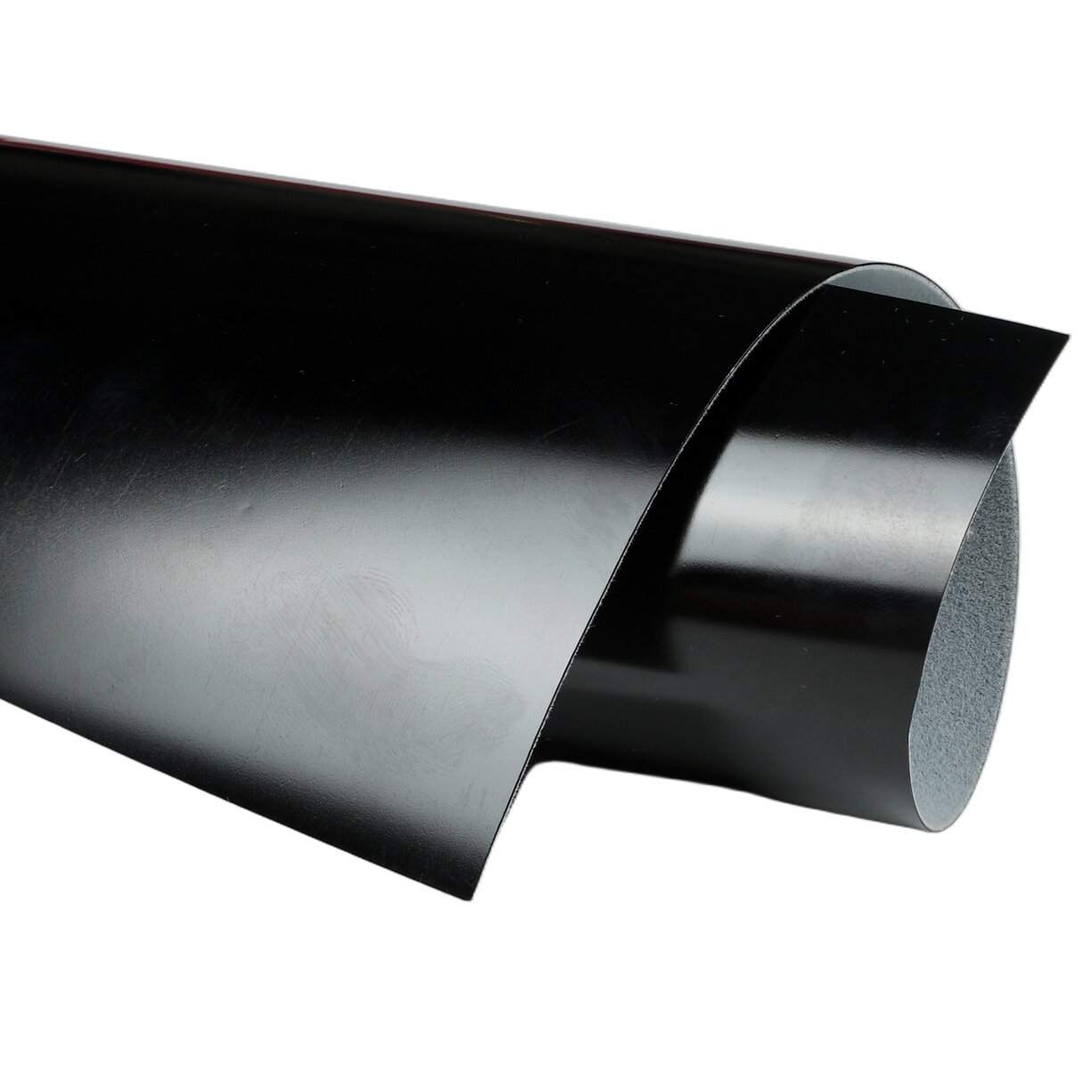Packaging flocking fabric rolls in production base