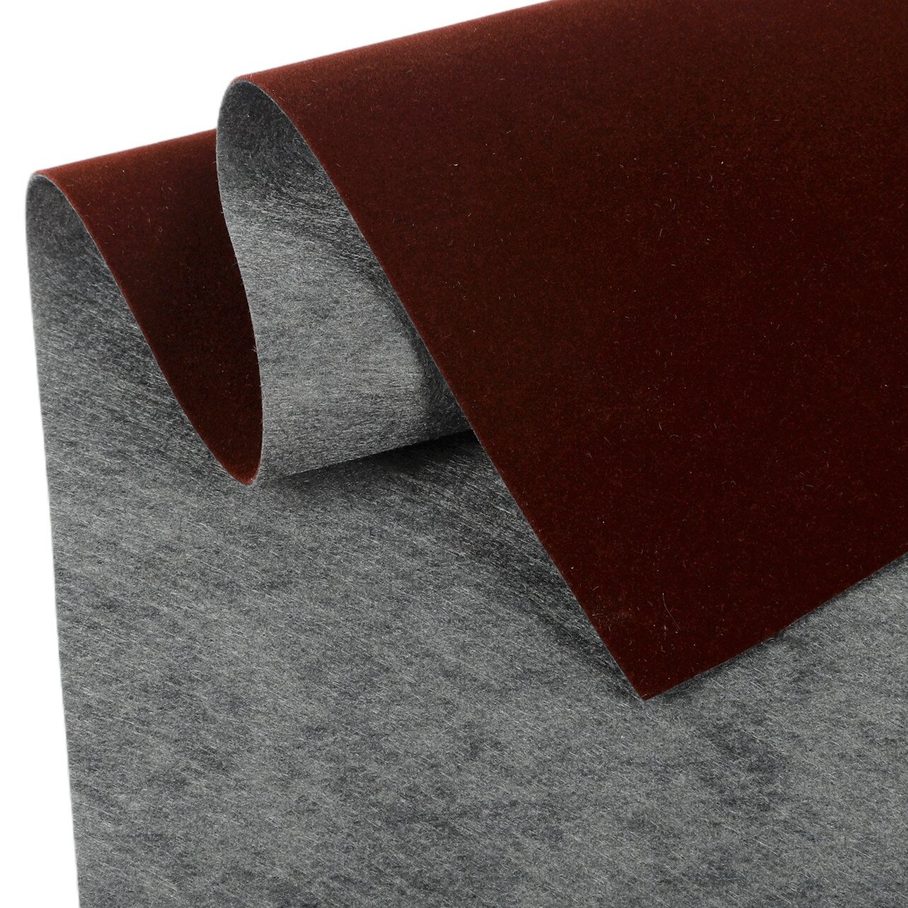 Flame-retardant and anti-mold flocking fabric undergoing quality inspection