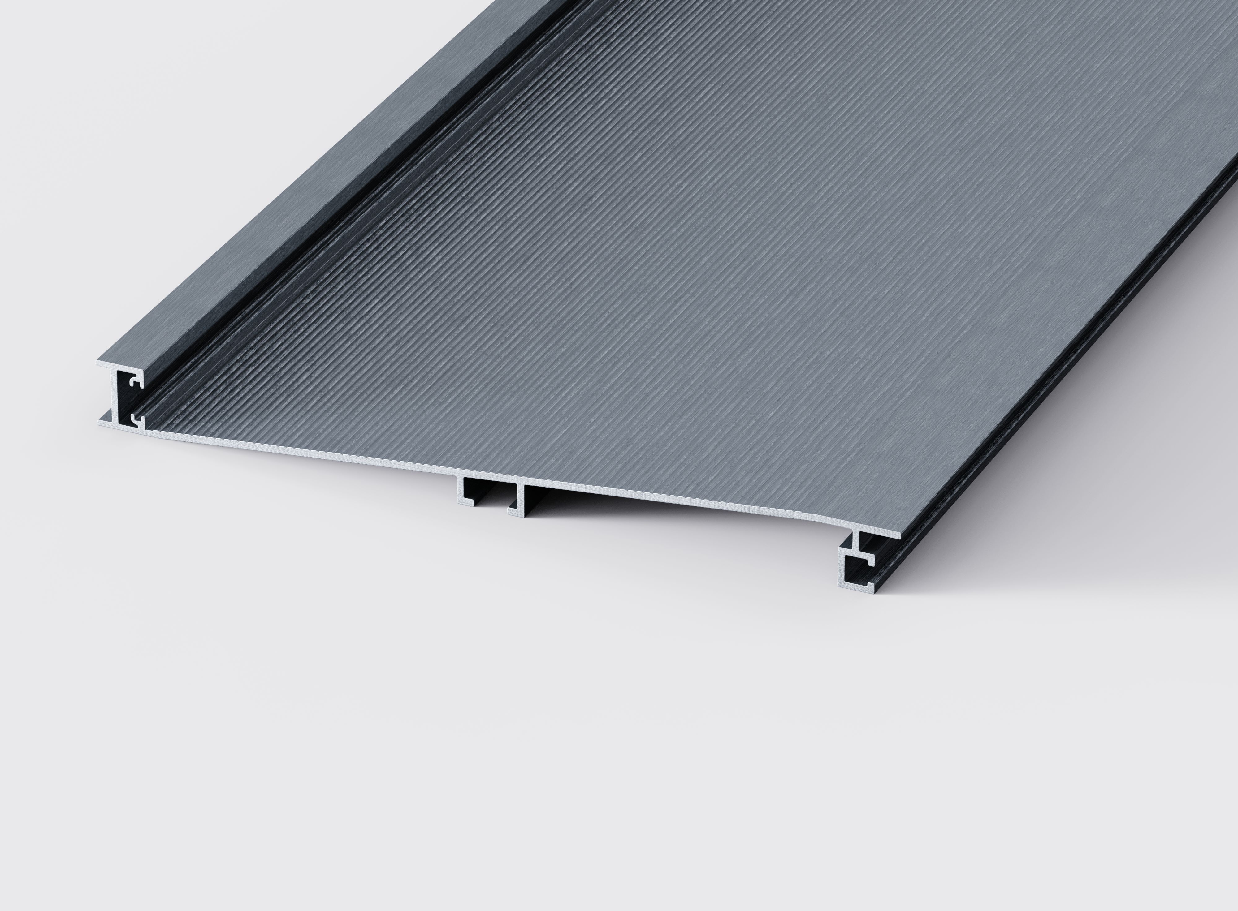 6063 T5 aluminum tile trim profiles for skirting and edge applications