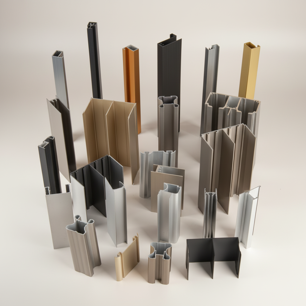 Custom 6063 T5 aluminum profile extrusion for furniture