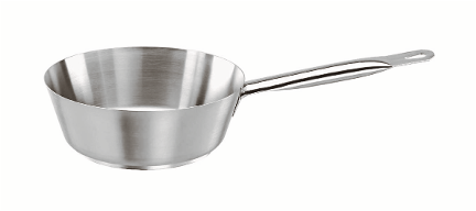 Commercial grade stainless steel kitchenware for hospitality supply chain