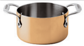 High-end copper cookware for luxury hotel applications