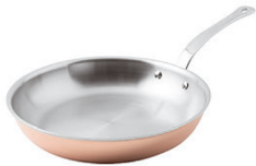 Commercial copper cookware order and payment inspection