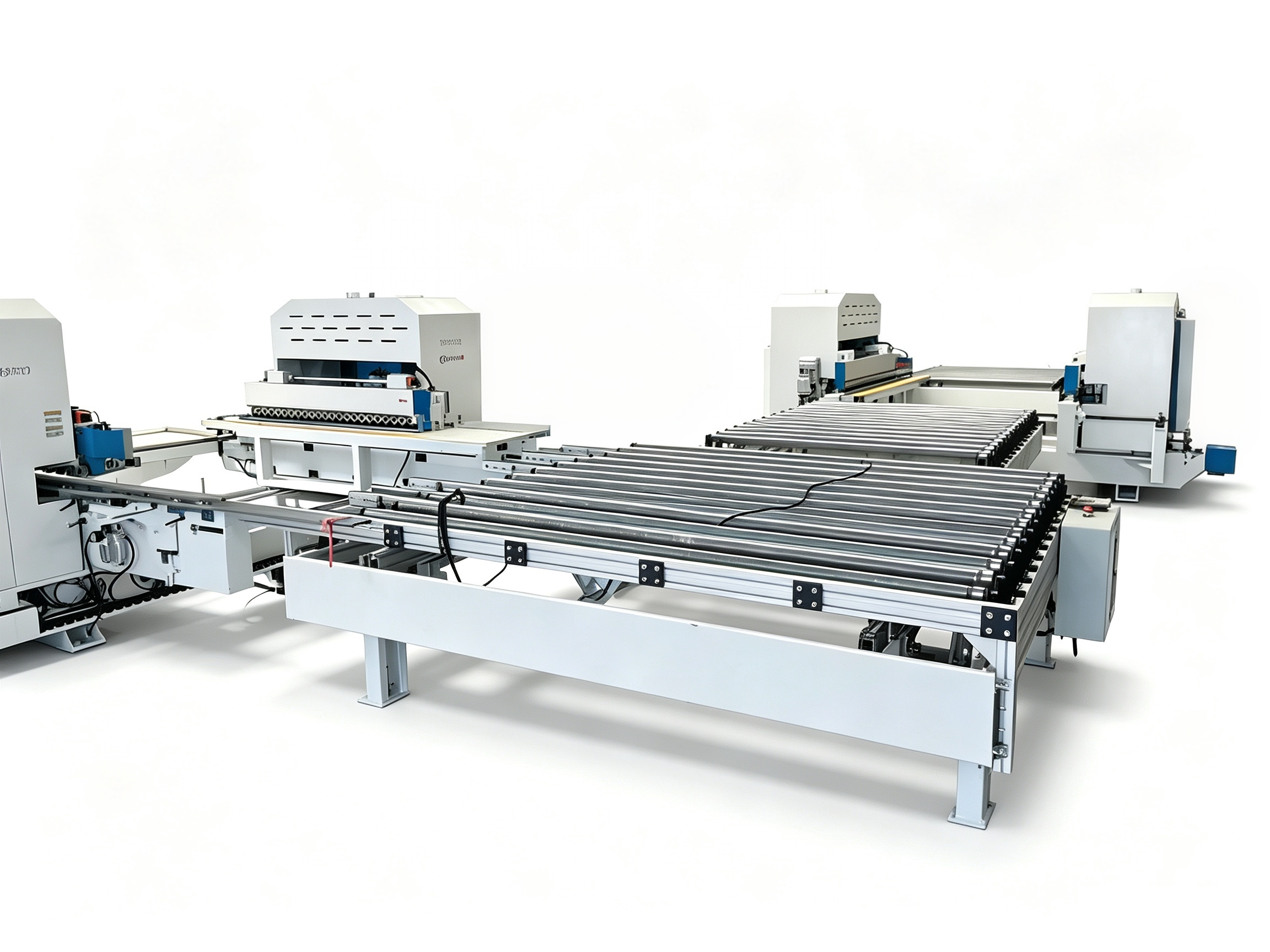 Double-end Saw Line for accurate heavy-duty cutting