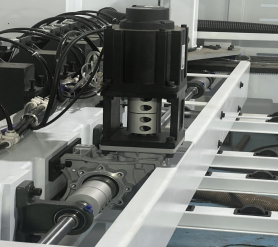 Computer Panel Saw precision testing and machine structure