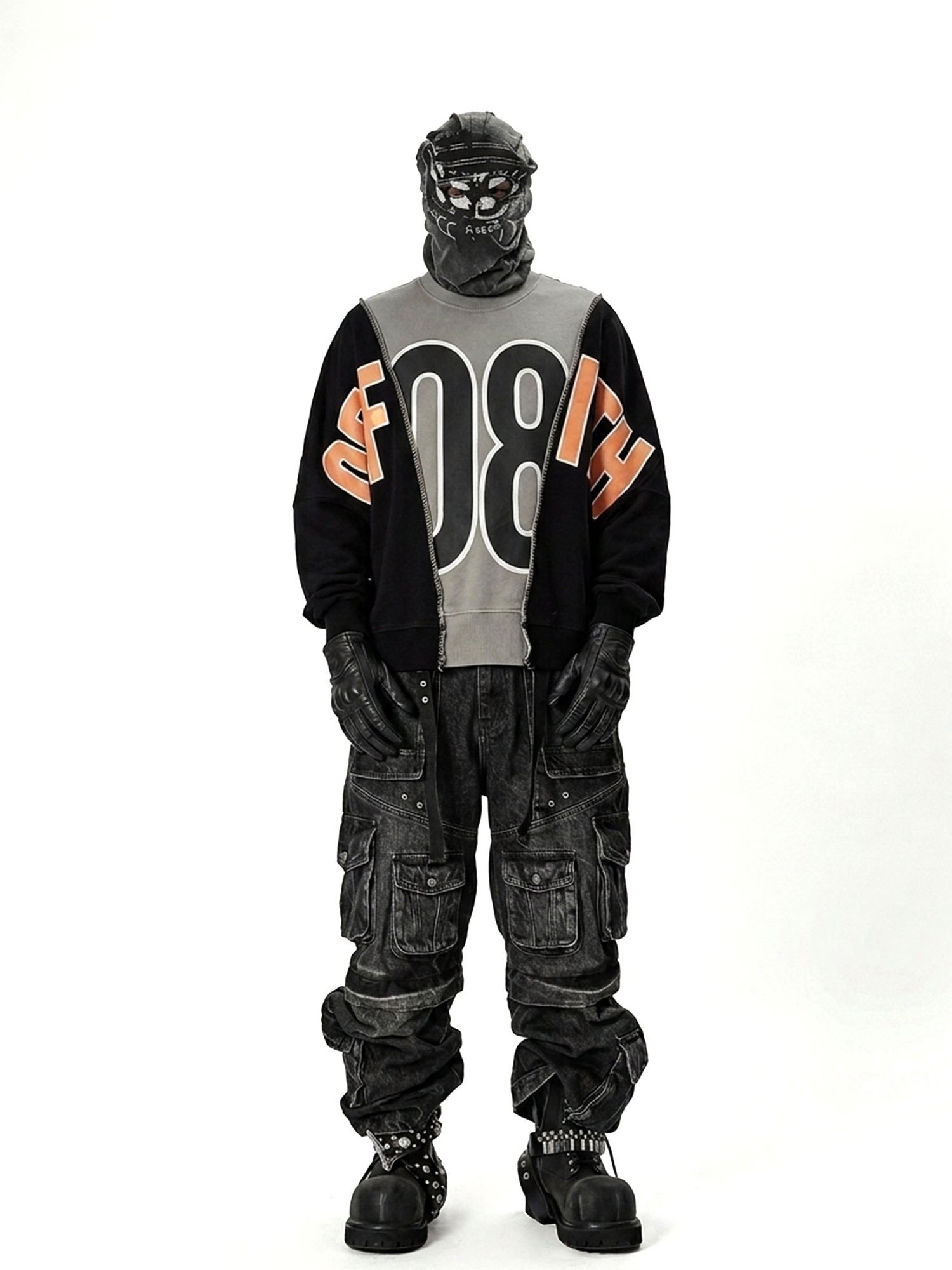 400gsm heavyweight crewneck sweatshirt product view