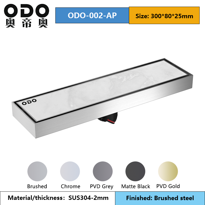 ODO tile insert floor drain related to bathroom hardware solutions