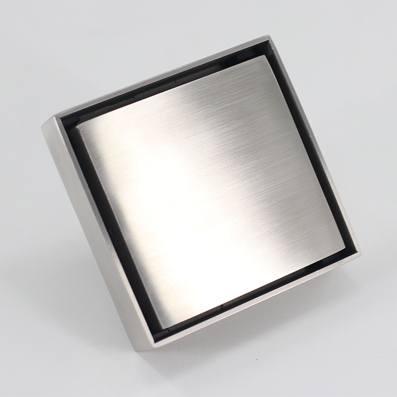 Tile insert floor drain internal structure and finish