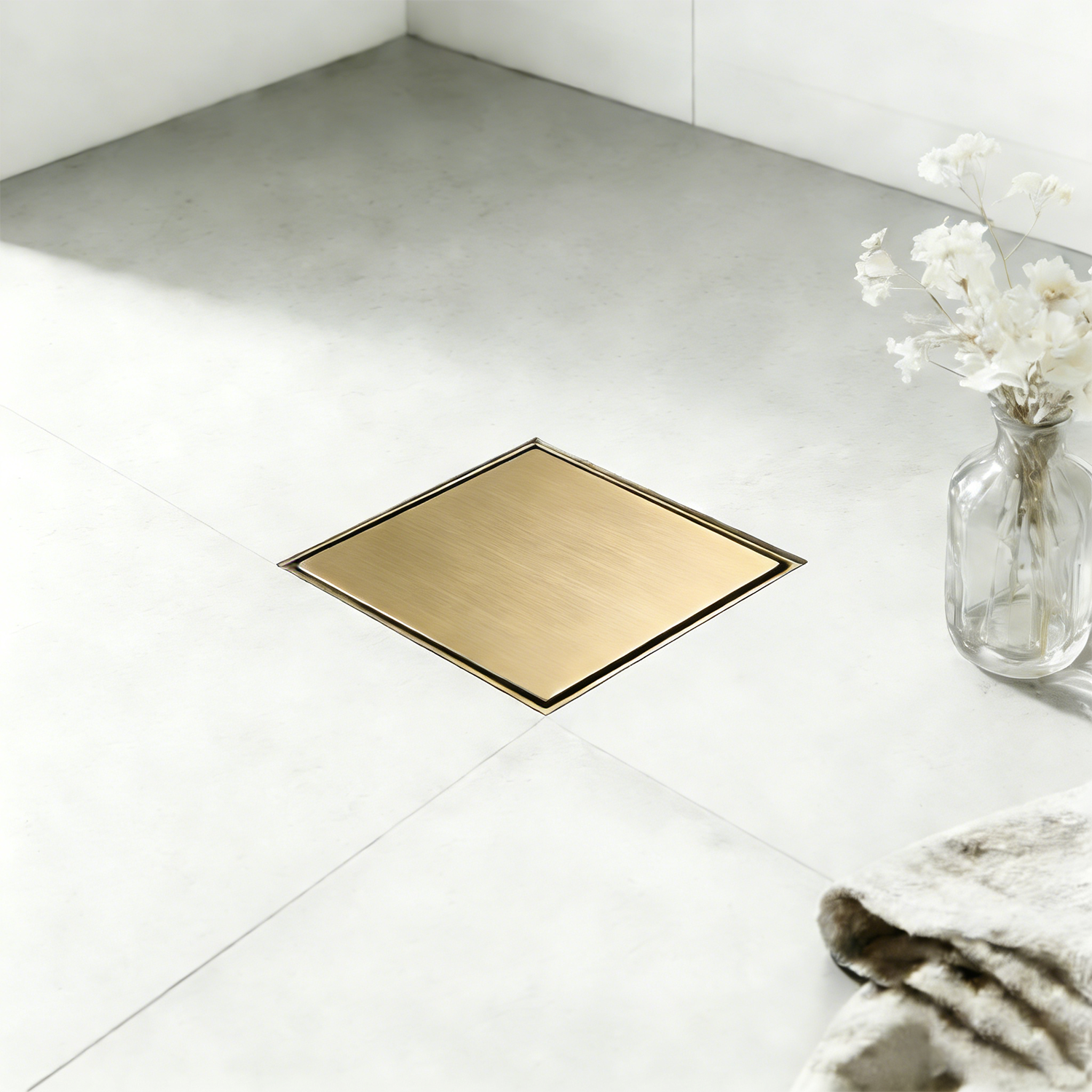 Stainless steel 304 tile insert floor drain component view