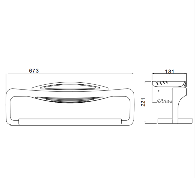 ODO-R5-1 UFO Shape Electric Towel Rack for European Market