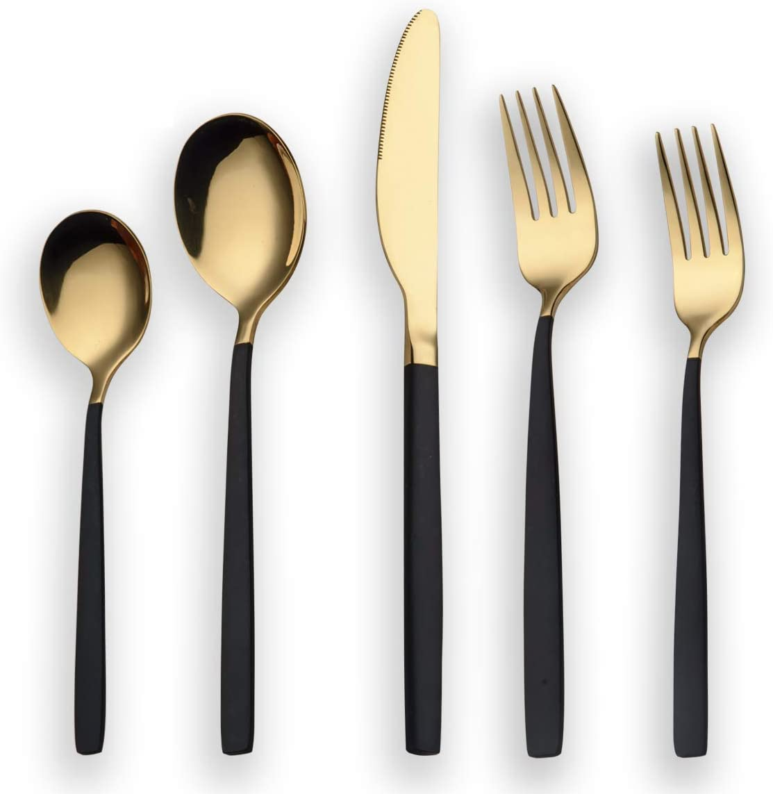 Colorful handle stainless steel cutlery design for mixed batch orders