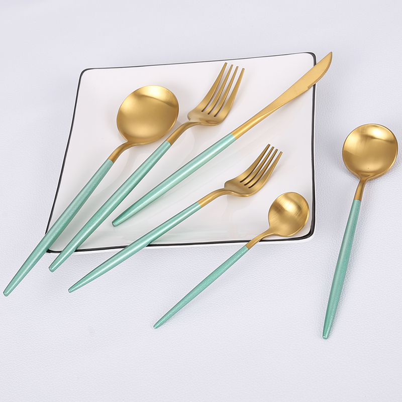 Full tang stainless steel serving cutlery with retail packaging options