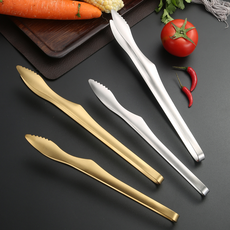 Food tongs and stainless steel kitchen tools for wholesale shipment