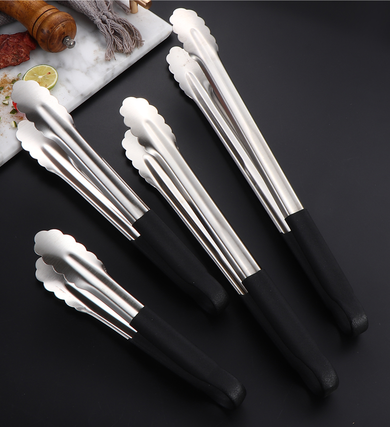 Red Handle Kitchen Tongs for buffet tongs retail collection